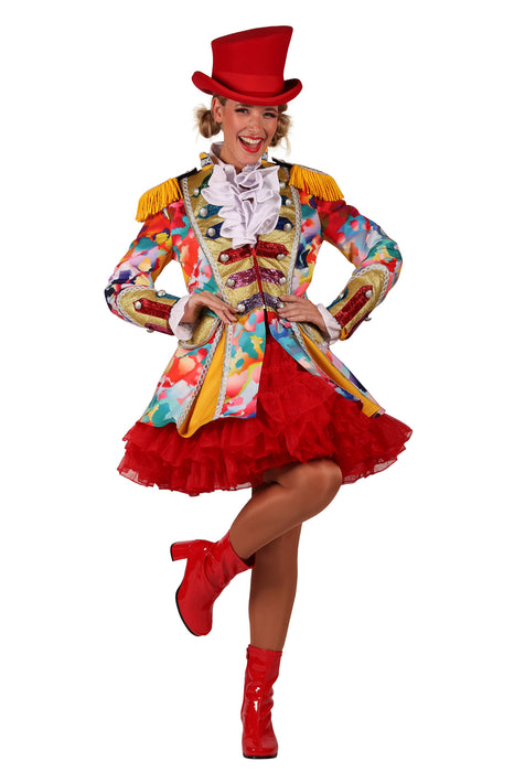 Carnavalsjas Color Paint Splatters dames