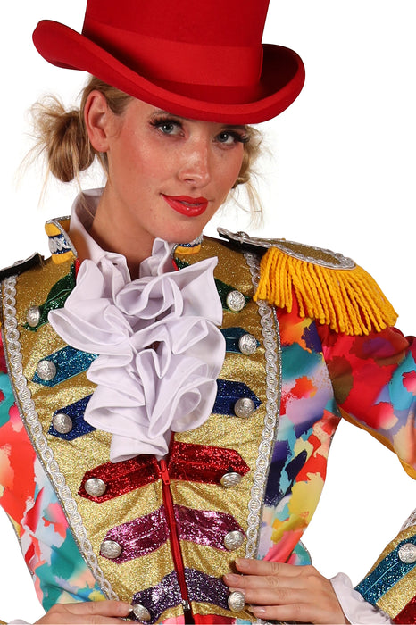 Carnavalsjas Color Paint Splatters dames