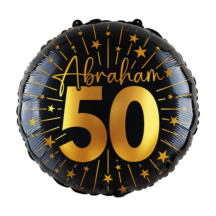 Folieballon Golden Celebrations Abraham 45cm (GN-4590)