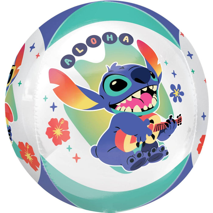 Folieballon Orbz Stitch Aloha