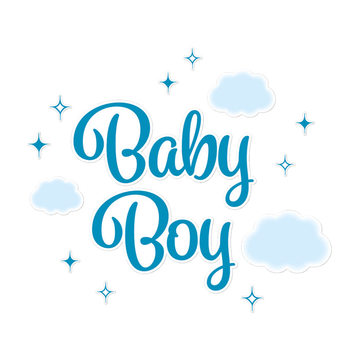 Raamstickers Baby - Lichtblauw - Baby Boy
