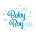 Raamstickers Baby - Lichtblauw - Baby Boy