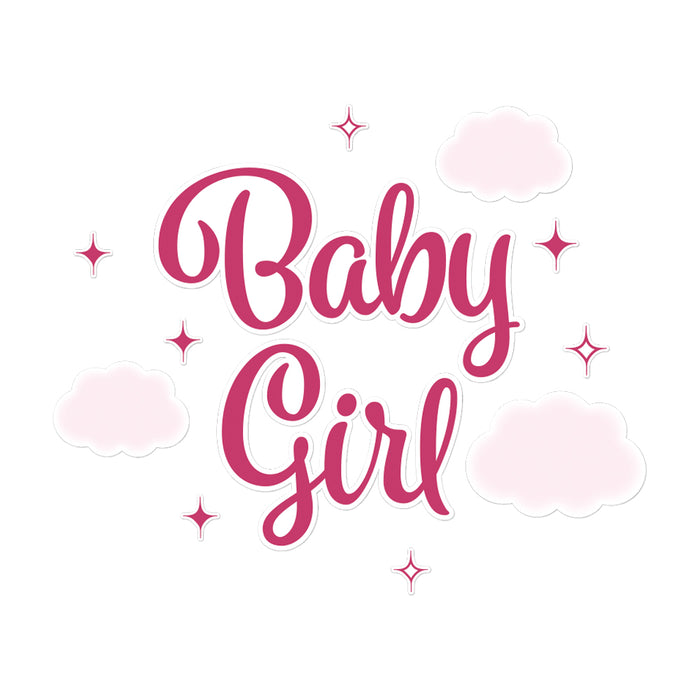 Raamstickers Baby - Roze - Baby Girl