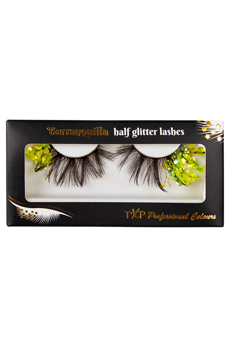 PXP Wimpers Fluoriserend glitter Barranquilla stijl