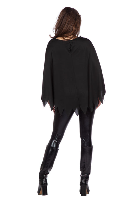 Halloween Poncho Diamond Skeleton