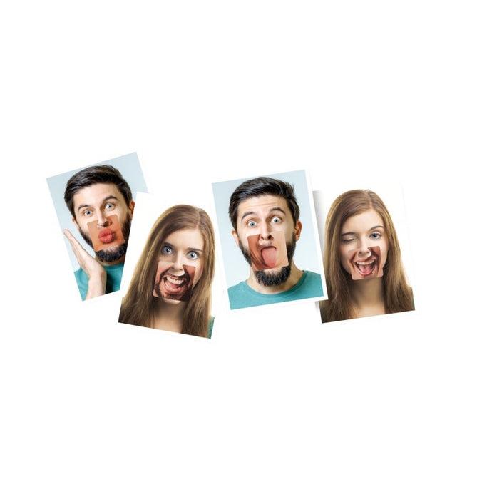 Photobooth Props Gekke Bekken 4st
