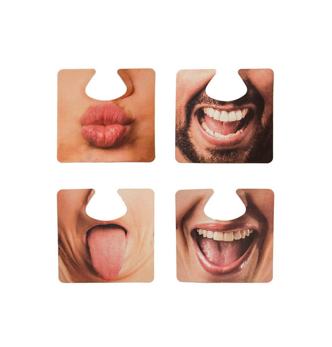 Photobooth Props Gekke Bekken 4st