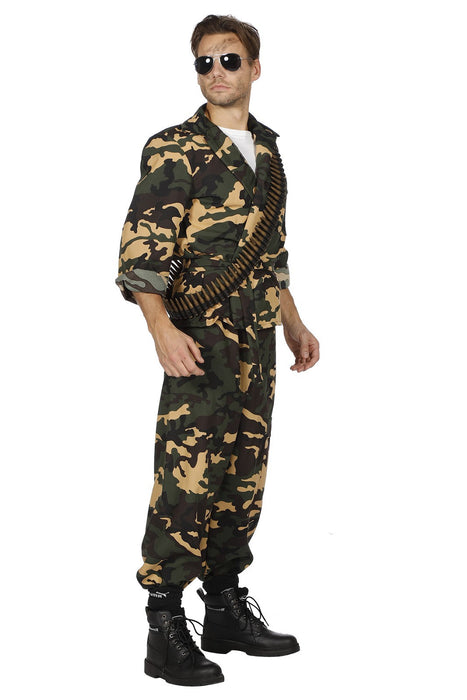 Herenkostuum Militair Camouflage