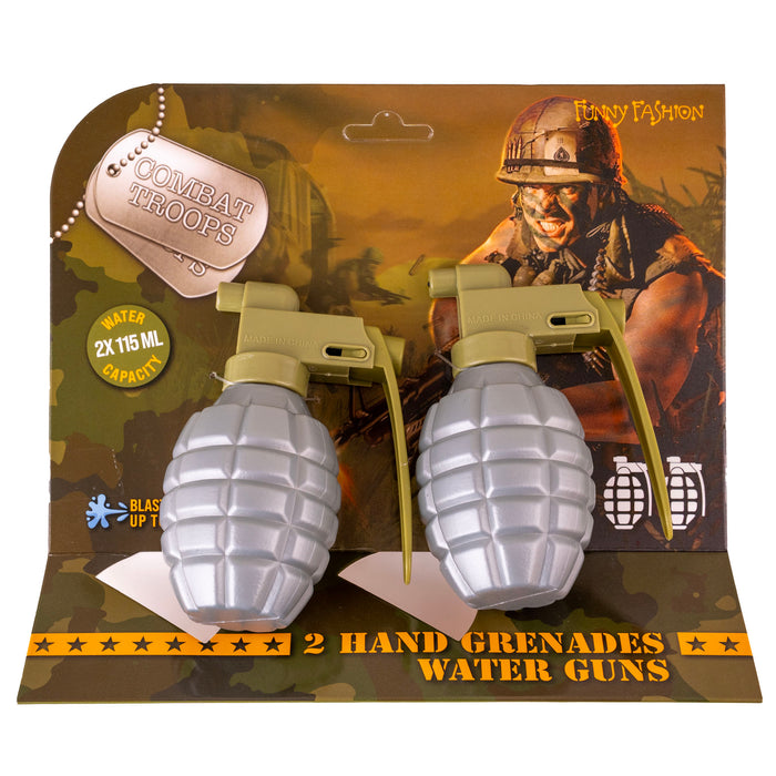 Handgranaat waterpistool 2st