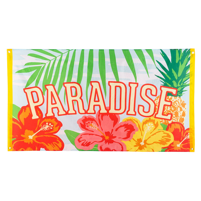 Polyester gevelvlag paradise 90x150cm