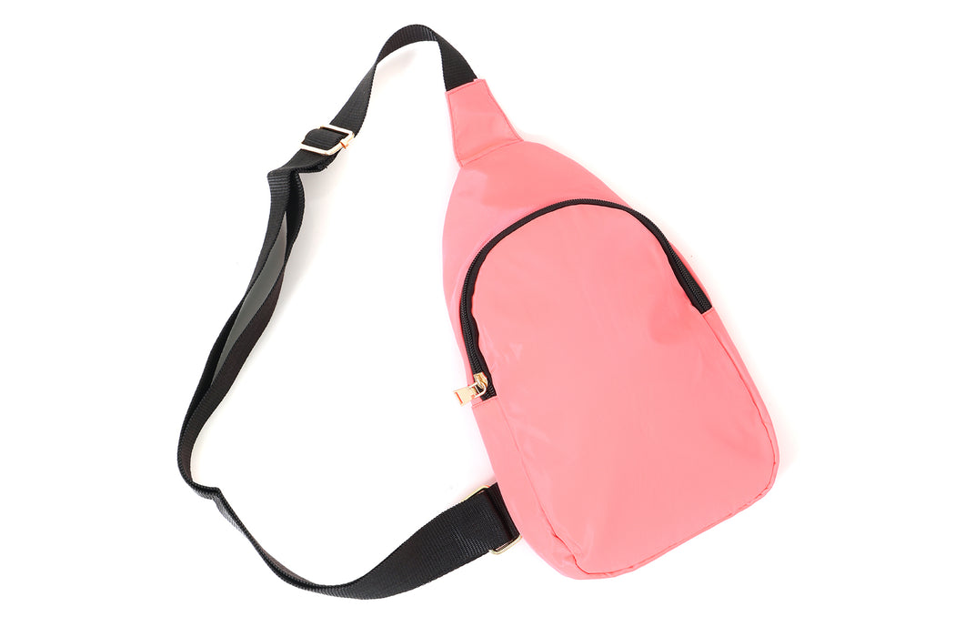 Crossbody tas roze