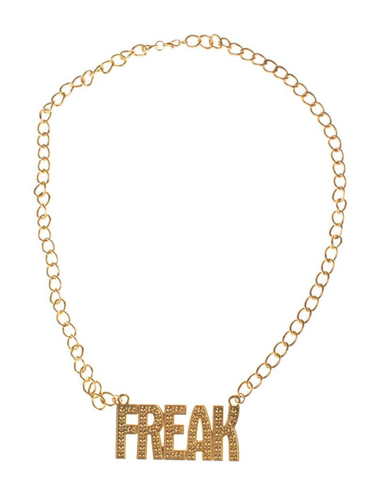 Gouden ketting Freak