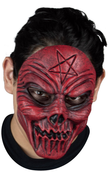 Gezichtsmasker Satan duivel