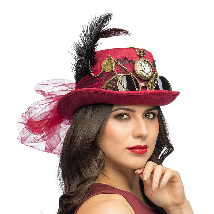 Steampunk Hoed Steamduchess