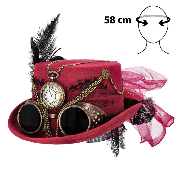 Steampunk Hoed Steamduchess