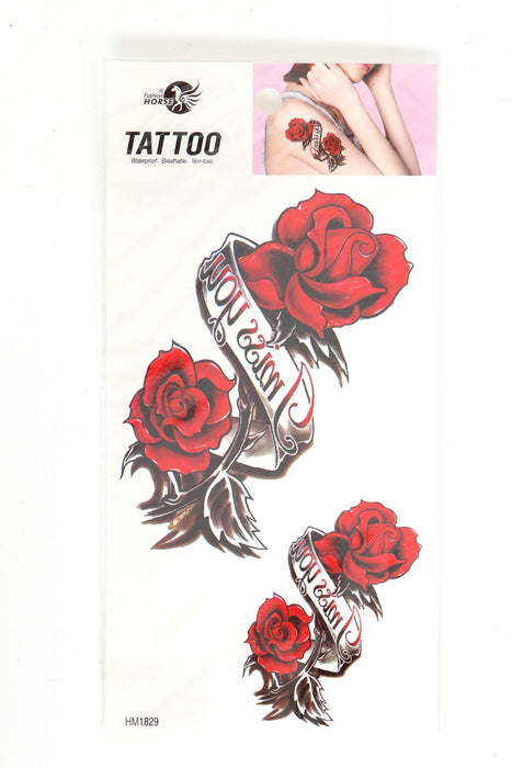 Plaktattoos Miss You Rozen 2st