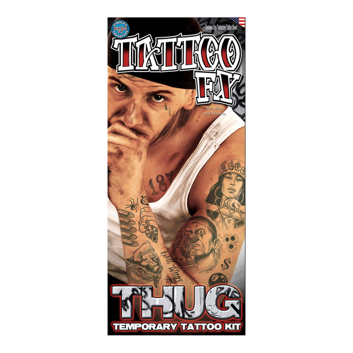 Tattoos FX set Thug Prison