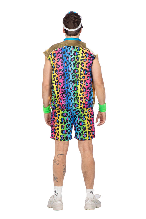 Foute Party Neon Panter Herensetje