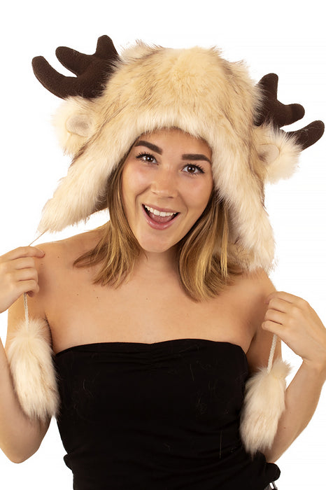 Muts pluche luxe Eland