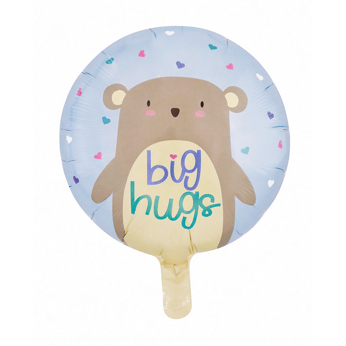 Folieballon Big Hugs Beer Rond 45cm (GN-6007)