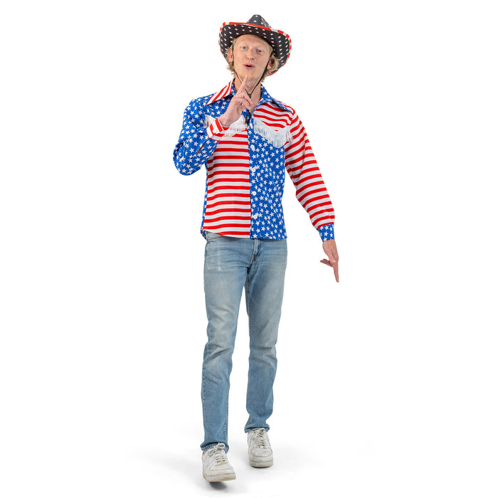 Blouse Party USA voor heren