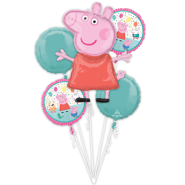 Folieballon Bouquet Peppa Pig
