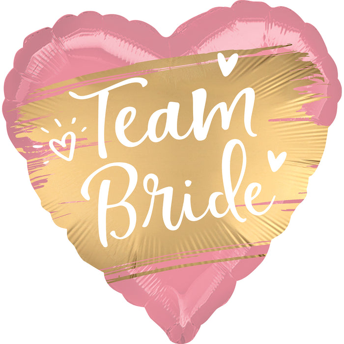 Folieballon Standard Satin Team Bride