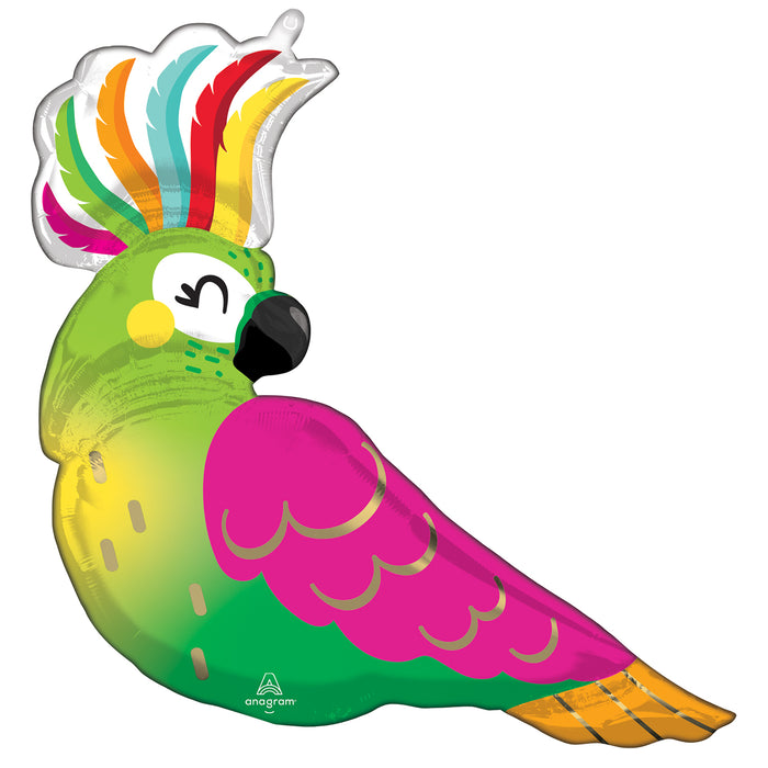 Folieballon SuperShape Tropical Parrot