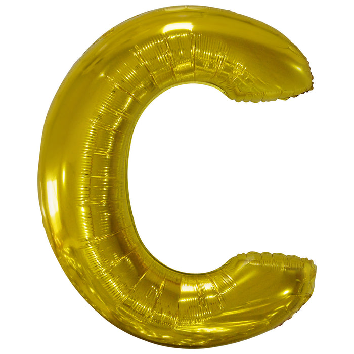 Folieballon letters XL Goud