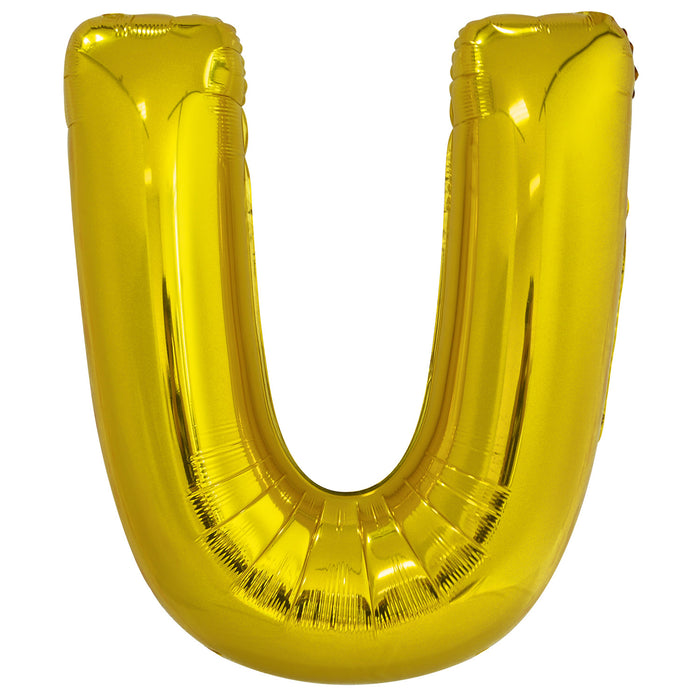 Folieballon letters XL Goud