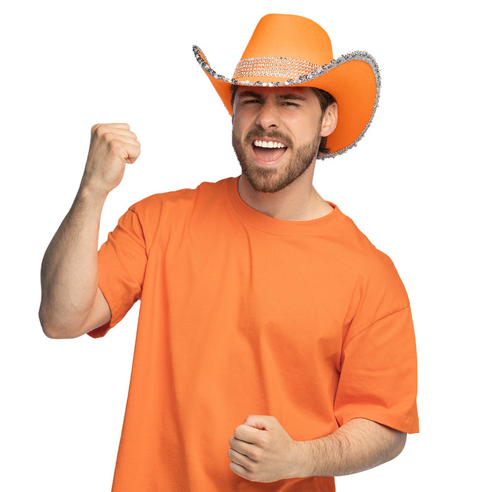 Cowboyhoed Spark Oranje