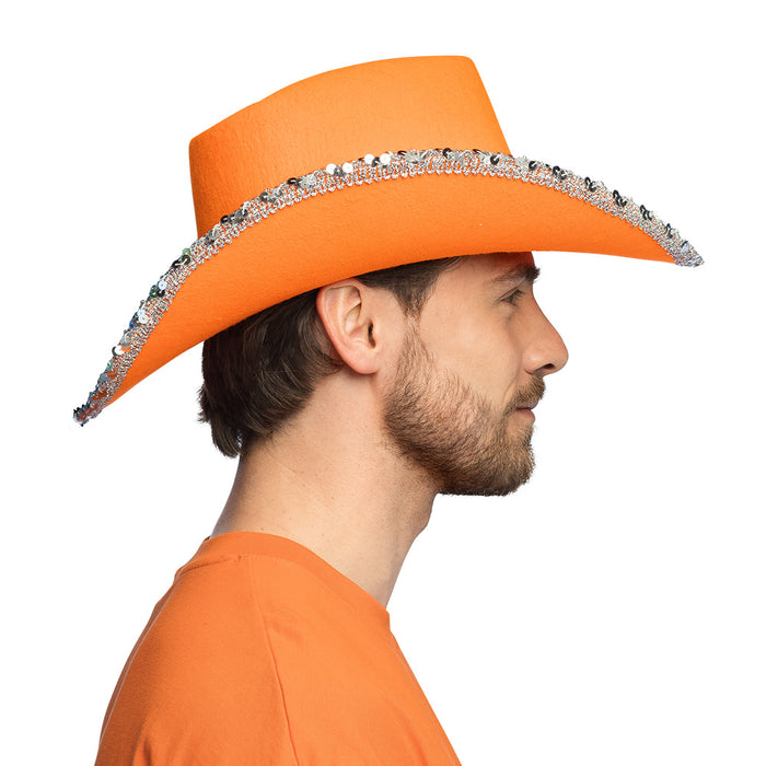 Cowboyhoed Spark Oranje