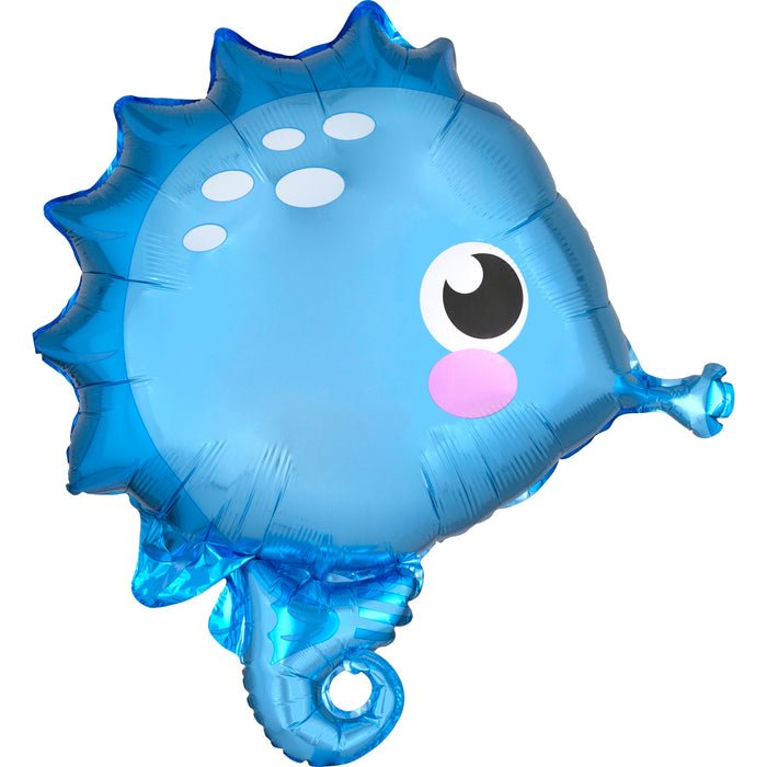 Folieballon Junior Shape Seahorse