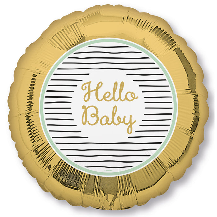 Folieballon Standard Hello Baby