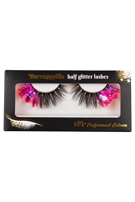 PXP Wimpers Fluoriserend glitter Barranquilla stijl