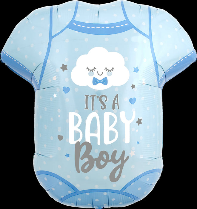 Folieballon SuperShape Baby Boy Onesie