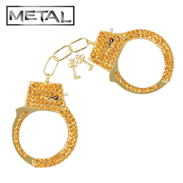 Handboeien metaal Strass