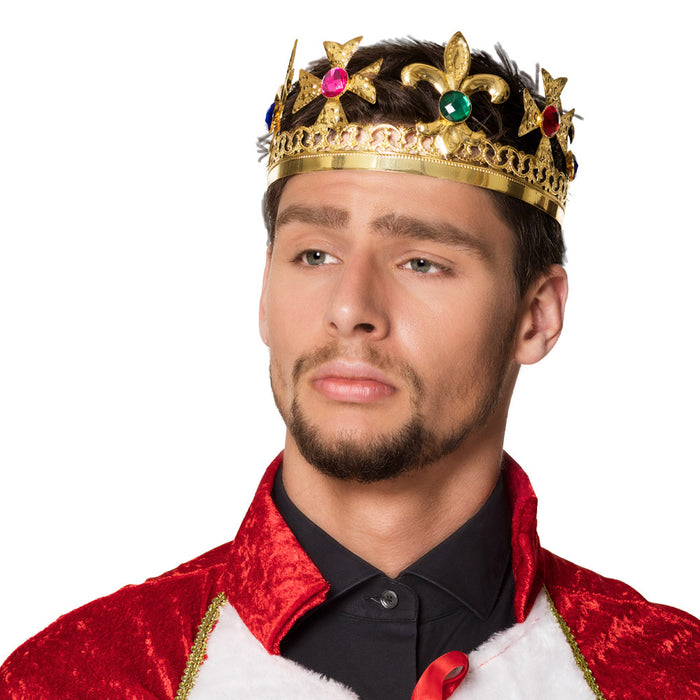 Metalen kroon Royal king