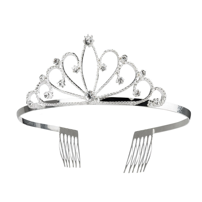 Metalen tiara Royal Victoria