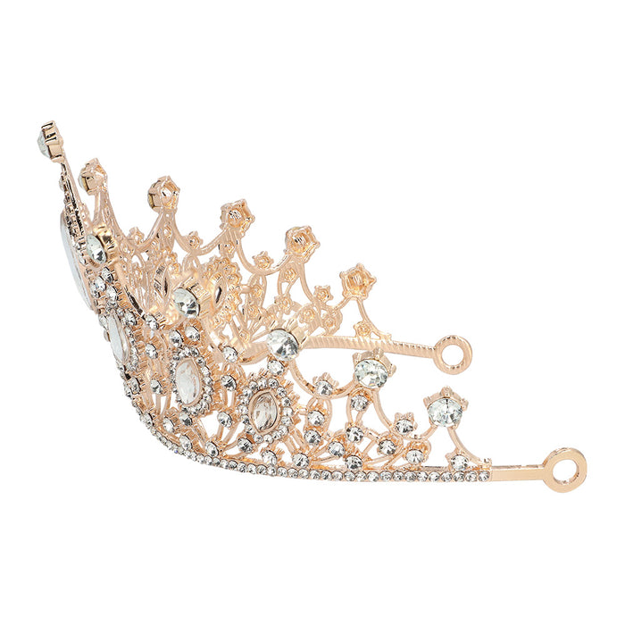 Metalen tiara Royal Lady