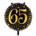 Folieballon Milestones Zwart/Goud 65 jaar 71cm (GN-6937)