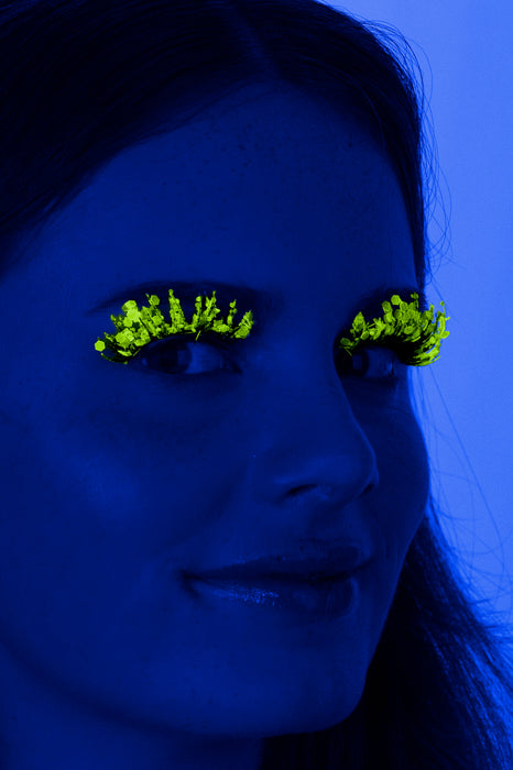 PXP Wimpers Fluoriserend glitter Calypso stijl