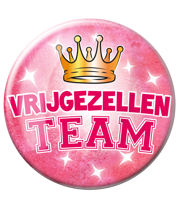 Button XL - Vrijgezellen Team dames