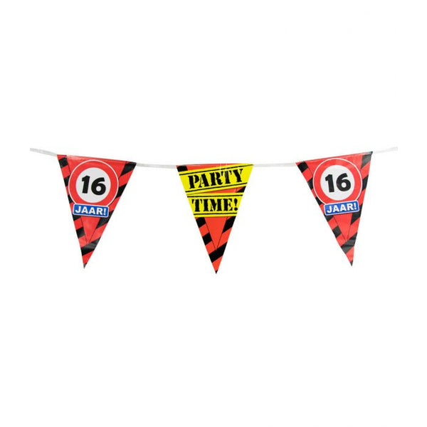 Party Vlaggen - leeftijden