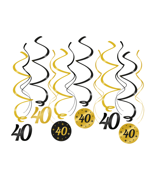 Hangdecoratie Classy Leeftijden