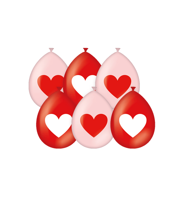 Ballonnen Love 6st