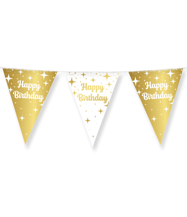 Vlaggenlijn Fancy Happy Birthday