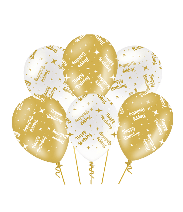 Ballonnen Fancy Happy birthday