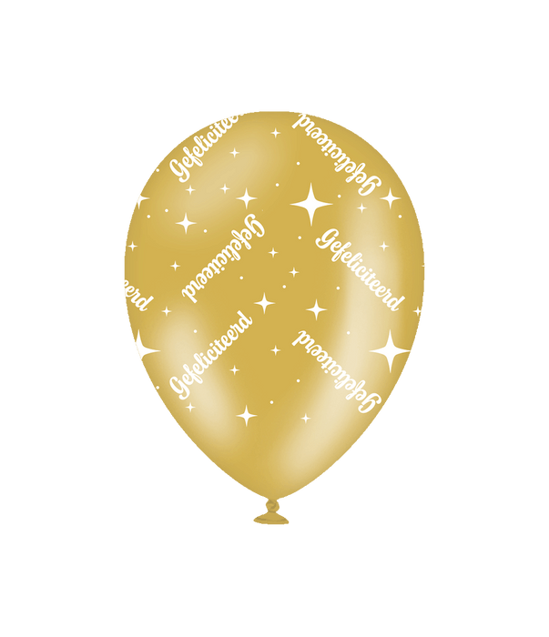 Ballonnen Fancy Gefeliciteerd