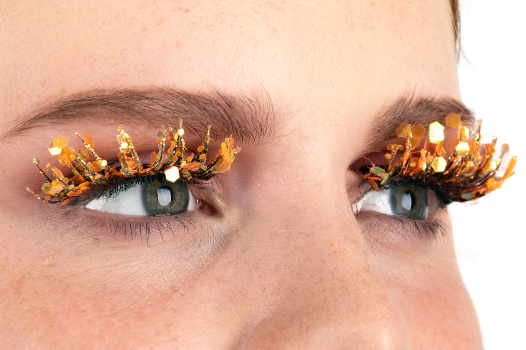 PXP Wimpers Fluoriserend glitter Calypso stijl